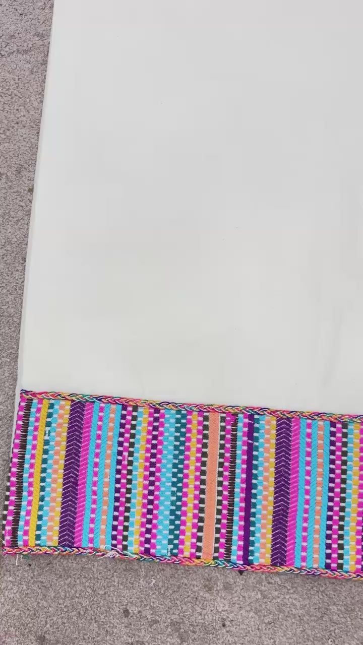 Off-White Khadi Schiffli Luxe Co-ord Set